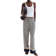 H&M Wide Pull On Trousers - Beige/Patterned