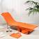 Brentfords Beach In A Bag Bath Towel Orange (215x75cm)