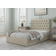 Snuggle Beds Elizabeth Double Ivory Ottoman Bed