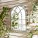 Dunelm Arched Sage Wall Mirror 50.8x71.2cm
