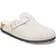 Birkenstock Boston Shearling Suede Leather - Antique White