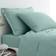 Dunelm Pure Cotton Plain Dye Duvet Cover Green (220x260cm)
