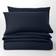 Dunelm Pure Cotton Plain Dye Duvet Cover Blue (220x230cm)