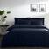 Dunelm Pure Cotton Plain Dye Duvet Cover Blue (220x230cm)