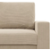 Mebligo Corduroy Cream Sofa 231cm 3 Seater