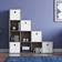 Home Discount Denver 2 Door Grey Storage Cabinet 128x128cm