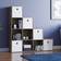Home Discount Denver 2 Door Grey Storage Cabinet 128x128cm