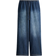 H&M Denim Pants With Drawstring - Denim Blue