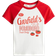 H&M Printed Jersey Top - White/Garfield (1263223003)