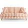 Dunelm Woven Stripe Bed Sofa 183cm 3 Seater
