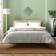 Dunelm Woven Stripe Bed Sofa 183cm 3 Seater