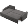 Mebligo The Neo Grey Sofa 231cm 3-Sitzer