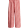 H&M Textured Jersey Trousers - Red/Gingham Check (1273595008)