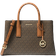 Michael Kors Ruthie Small Signature Logo Satchel - Brn/Acorn