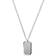 Lucléon Engraveable Necklace - Silver/Transparent