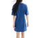 H&M Waisted T-shirt Dress - Blue