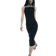 H&M Strappy Pencil Dress - Black