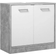 Madeira Set Bagno Beton Bianco