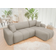 Mirjan24 Comfivo Beige Sofa 244cm Zweisitzer