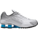 Nike Shox R4 M - Metallic Silver/White/Blue Lagoon
