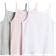 H&M Flicka Vit 3-pack trikålinne