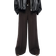 H&M Wide Tailored Trousers - Dark Brown