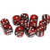 Chessex Speckled Silver Volcano 16mm D6 12 Dice Block