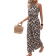 Shein Frenchy Women's Leopard Print Sleeveless Casual Jumpsuit For Summer Holiday Cheetah Old Money Style