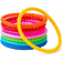 Shein 4pcs Random Color Swimming Pool Diving Toys, 5.9in Diameter PVC Soft Material Diving Rings