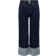 Only Madison High Waist Wide Leg Fit Jeans - Blue/Dark Blue Denim