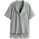 H&M Pyjama Shirt And Shorts - Grey/Green
