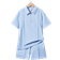 Shein Tween Boy Loose Fit Casual Solid Color Knitted Short Sleeve Polo Shirt And Shorts pcsSet