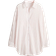 H&M Long Cotton Shirt - White/Red striped