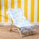 OHS Rainbow & Sun Print Bath Towel Blue (152x71cm)