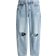 H&M Barrel High Jeans - Light Denim Blue