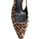 H&M Pointed Slingbacks - Beige/Leopard Print
