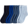 H&M Socks 10-pack - Bright Blue/Pigeon Blue (1060473011)