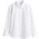 H&M Hvit Easy iron-skjorte 128 7-8Y