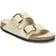 Birkenstock Arizona Big Buckle Natural Leather Patent - High Shine Ecru