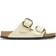 Birkenstock Arizona Big Buckle Natural Leather Patent - High Shine Ecru