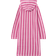RIKIKI Tintin Terry Bathrobe - Pink Stripe