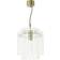 IKEA STOCKHOLM 2025 Glass/Brass Pendellampa ∅ 38cm