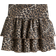 H&M Tiered Foldover Waist Skirt - Beige/Leopard Print (1278421006)