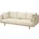IKEA Stockholm Sundhamn Beige Soffa 233cm 3-sits