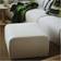 IKEA STOCKHOLM Grey/White Fotpall 40cm