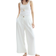 H&M Wide Ankle Length Trousers - White