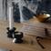 IKEA Stockholm Black Värmeljuslykta 6cm 2st