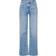 Only Madison High Waist Wide Leg Fit Jeans - Blue/Light Blue Denim