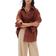 H&M Oversized Linen Shirt - Brown