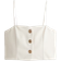 H&M Cropped Strappy Top - White
